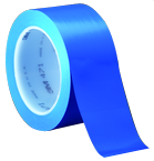 List 471 3" x 36 yds Vinyl Tape - Blue - USA Tool & Supply