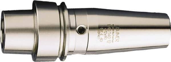 HAIMER - 6mm Hole Diam, HSK50E Taper Shank Shrink Fit Tool Holder & Adapter - 130mm Projection, 21mm Nose Diam, 36mm Clamping Depth, 25,000 RPM - Exact Industrial Supply