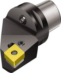 Sandvik Coromant - Left Hand Cut, Size C5, CNMG 432 Insert Compatiblity, Modular Turning & Profiling Cutting Unit Head - 35mm Ctr to Cutting Edge, 60mm Head Length, Through Coolant, Series T-Max P - USA Tool & Supply