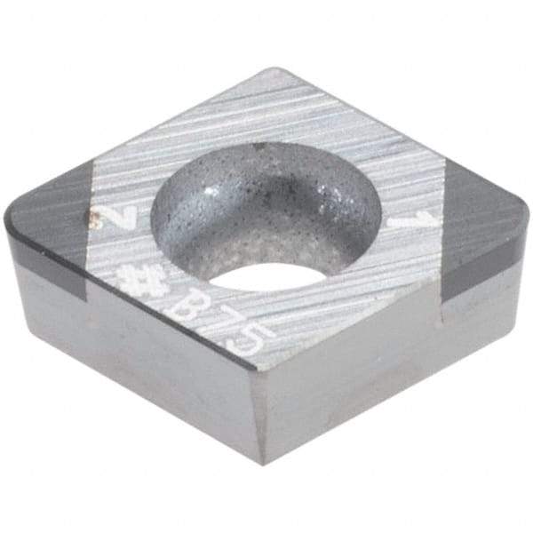 Sumitomo - 2NU-CCGA21.52 - Grade BN7500 PCBN Turning Insert - 80° Diamond, 1/4" Inscr Circle, 3/32" Thick, 1/32" Corner Radius - USA Tool & Supply