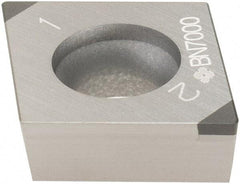 Sumitomo - 2NU-CCGA431 - Grade BN7000 PCBN Turning Insert - 80° Diamond, 1/2" Inscr Circle, 3/16" Thick, 1/64" Corner Radius - USA Tool & Supply
