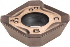 Sumitomo - SEET13T3 G Grade ACP200 Carbide Milling Insert - 0.19" Thick, 1/2" Inscribed Circle - USA Tool & Supply