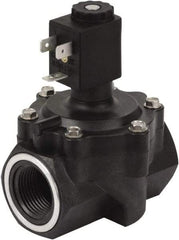 Spartan Scientific - 3/4" NPT Port, 2 Way, 2 Position, Glass-Filled Polyester Solenoid Valve - Normally Closed, EPDM Seal - USA Tool & Supply