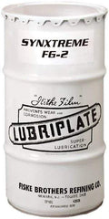 Lubriplate - 120 Lb Drum Calcium Extreme Pressure Grease - Tan, Extreme Pressure, Food Grade & High/Low Temperature, 450°F Max Temp, NLGIG 2, - USA Tool & Supply