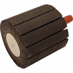 Dynabrade - 2" Wide x 2" Diam, Expander Wheel Spiral Band Drum - 1/4" Shank Diam, 7,500 RPM - USA Tool & Supply