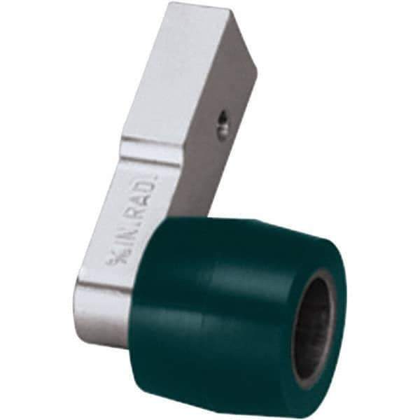 Dynabrade - 1" Wide Contact Wheel Assembly Arm - 18" Belt Length x 1" Belt Width, Flat, Urethane, 70" Contact Wheel Diam - USA Tool & Supply