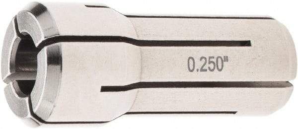 Dynabrade - 1/4" Die Grinder Collet Insert - Use with Die Grinders - USA Tool & Supply