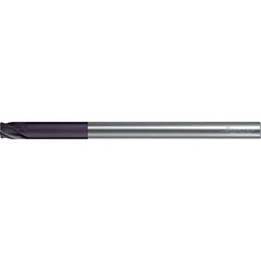 Walter-Prototyp - 10mm, 4 Flute, Solid Carbide, 1mm End Mill - 5-29/32" OAL, 30° Helix, Right Hand Flute, 75mm LOC, Right Hand Cut - USA Tool & Supply
