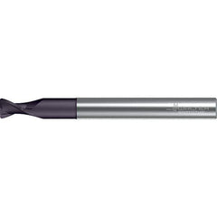 Walter-Prototyp - 12mm, 2 Flute, Solid Carbide, 0.5mm End Mill - 3-15/16" OAL, 30° Helix, Right Hand Flute, 36mm LOC, Right Hand Cut - USA Tool & Supply
