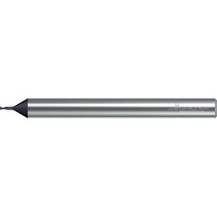 Walter-Prototyp - 2mm, 2 Flute, Solid Carbide, 0.2mm End Mill - 2.835" OAL, 30° Helix, Right Hand Flute, 8mm LOC, Right Hand Cut - USA Tool & Supply