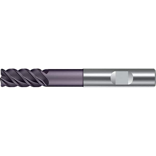 Walter-Prototyp - 12mm, 4 Flute, Solid Carbide, 1mm End Mill - 3-15/16" OAL, 50° Helix, Right Hand Flute, 53mm LOC, Right Hand Cut - USA Tool & Supply