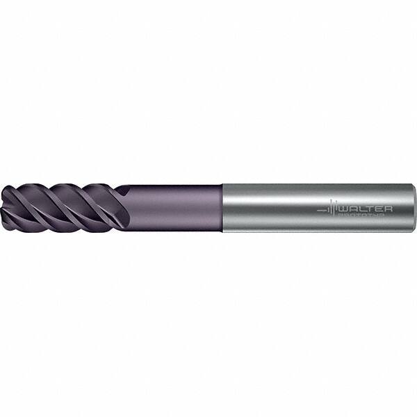 Walter-Prototyp - 16mm, 4 Flute, Solid Carbide, 2mm End Mill - 4.528" OAL, 50° Helix, Right Hand Flute, 65mm LOC, Right Hand Cut - USA Tool & Supply