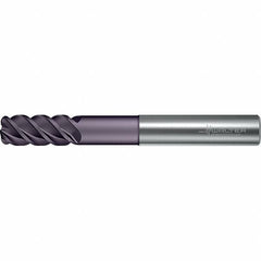 Walter-Prototyp - 16mm, 4 Flute, Solid Carbide, 2mm End Mill - 4.528" OAL, 50° Helix, Right Hand Flute, 65mm LOC, Right Hand Cut - USA Tool & Supply