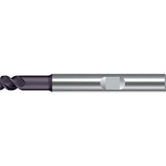 Walter-Prototyp - 5mm, 3 Flute, Solid Carbide, 0.16mm End Mill - 2-1/8" OAL, 50° Helix, Right Hand Flute, 5mm LOC, Right Hand Cut - USA Tool & Supply