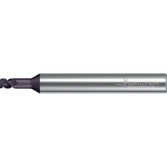 Walter-Prototyp - 3mm, 3 Flute, Solid Carbide, 0.08mm End Mill - 1.969" OAL, 50° Helix, Right Hand Flute, 3mm LOC, Right Hand Cut - USA Tool & Supply