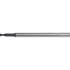 Walter-Prototyp - 4mm, 2 Flute, Solid Carbide, 0.4mm End Mill - 2.835" OAL, 30° Helix, Right Hand Flute, 16mm LOC, Right Hand Cut - USA Tool & Supply