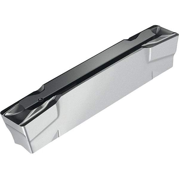 Walter - UF8 Grade WSM23S, 2.25mm Cutting Width Grooving Insert - 0.1mm Corner Radius, TiAlN+Al2O3+(Al) Finish - USA Tool & Supply