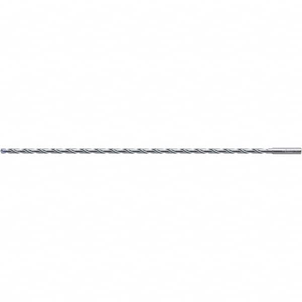 Walter-Titex - 4.8mm 130° 2-Flute Solid Carbide Extra Length Drill Bit - USA Tool & Supply