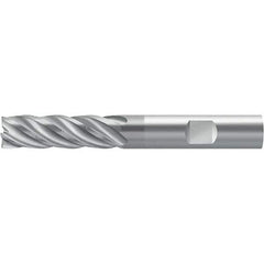 Walter-Prototyp - 10mm, 5 Flute, Solid Carbide, 0.5mm End Mill - 3.15" OAL, 35° Helix, Right Hand Flute, 32mm LOC, Right Hand Cut - USA Tool & Supply