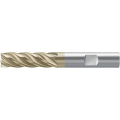 Walter-Prototyp - 8mm, 5 Flute, Solid Carbide, 0.4mm End Mill - 2.677" OAL, 35° Helix, Right Hand Flute, 25mm LOC, Right Hand Cut - USA Tool & Supply