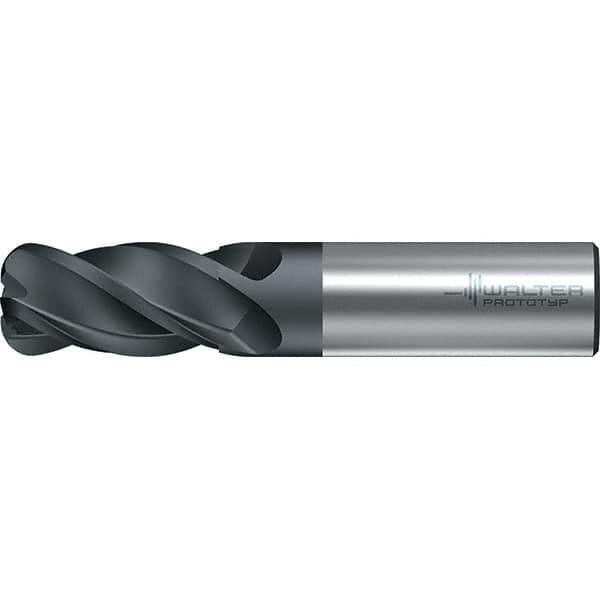 Walter-Prototyp - 20mm, 4 Flute, Solid Carbide, 6mm End Mill - 4-3/32" OAL, 38° Helix, Right Hand Flute, 38mm LOC, Right Hand Cut - USA Tool & Supply