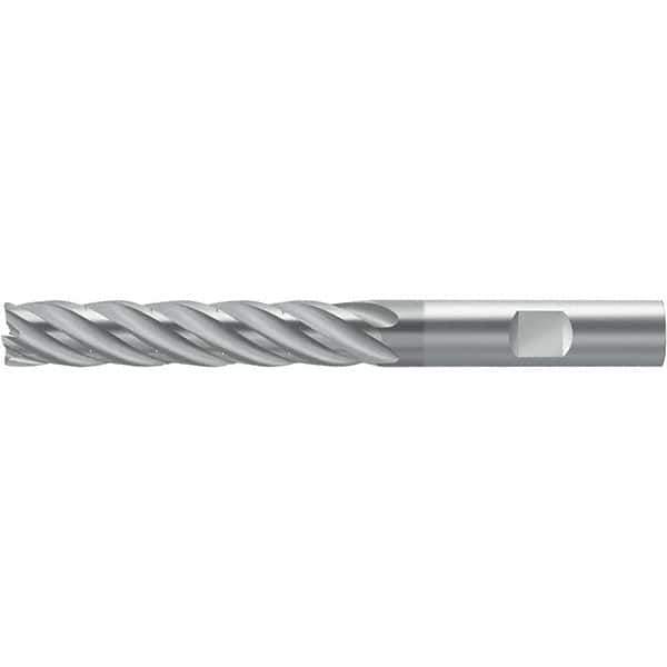 Walter-Prototyp - 6mm, 5 Flute, Solid Carbide, 0.3mm End Mill - 3.15" OAL, 35° Helix, Right Hand Flute, 31mm LOC, Right Hand Cut - USA Tool & Supply