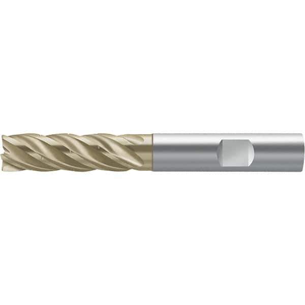 Walter-Prototyp - 16mm, 6 Flute, Solid Carbide, 0.8mm End Mill - 4.528" OAL, 35° Helix, Right Hand Flute, 60mm LOC, Right Hand Cut - USA Tool & Supply