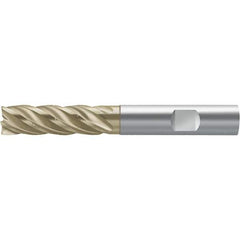 Walter-Prototyp - 16mm, 6 Flute, Solid Carbide, 0.8mm End Mill - 4.528" OAL, 35° Helix, Right Hand Flute, 60mm LOC, Right Hand Cut - USA Tool & Supply