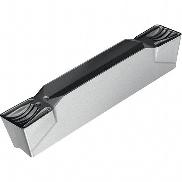 Walter - UF4 Grade WSM23S, 2.5mm Cutting Width Grooving Insert - 1.3mm Max Depth of Cut, 0.2mm Corner Radius, TiAlN+Al2O3+(Al) Finish - USA Tool & Supply