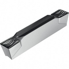 Walter - UF4 Grade WSM23S, 2.5mm Cutting Width Grooving Insert - 1.3mm Max Depth of Cut, 0.2mm Corner Radius, TiAlN+Al2O3+(Al) Finish - USA Tool & Supply