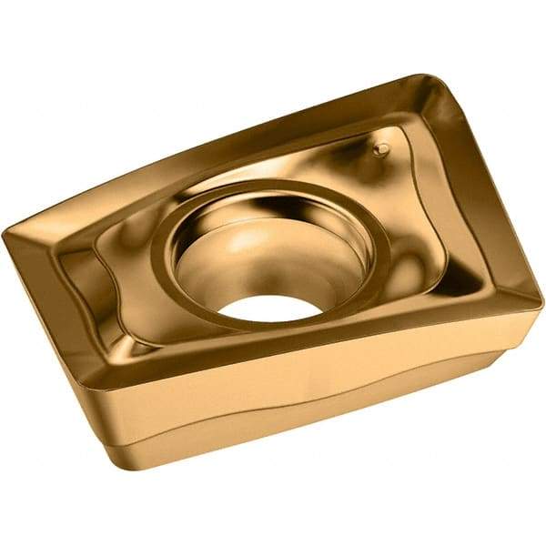Walter - F57 Grade WKP35G Milling Insert - 4.92mm Thick, 11.78mm Inscribed Circle, 0.8mm Corner Radius - USA Tool & Supply