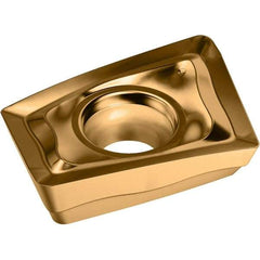 Walter - F57 Grade WKP35G Milling Insert - 4.92mm Thick, 11.78mm Inscribed Circle, 0.8mm Corner Radius - USA Tool & Supply