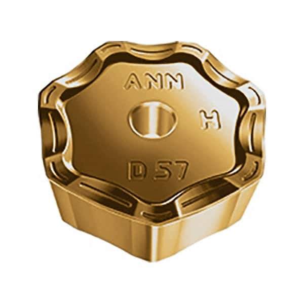 Walter - D57 Grade WKK25S Milling Insert - 6.35mm Thick, 19.05mm Inscribed Circle, 0.8mm Corner Radius - USA Tool & Supply