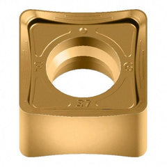 Walter - F57 Grade WKP35G Milling Insert - 6.4mm Thick, 12.7mm Inscribed Circle, 1.2mm Corner Radius - USA Tool & Supply