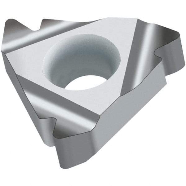 Walter - Internal Right Hand M (Metric 60°, MF 60°, UN 60°, UNC 60°, UNF 60°) Laydown Threading Insert - Grade WXM20, TiCN Coated 12.7mm Inscribed Circle - USA Tool & Supply