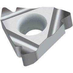 Walter - Internal Right Hand M (Metric 60°, MF 60°, UN 60°, UNC 60°, UNF 60°) Laydown Threading Insert - Grade WXM20, TiCN Coated 12.7mm Inscribed Circle - USA Tool & Supply