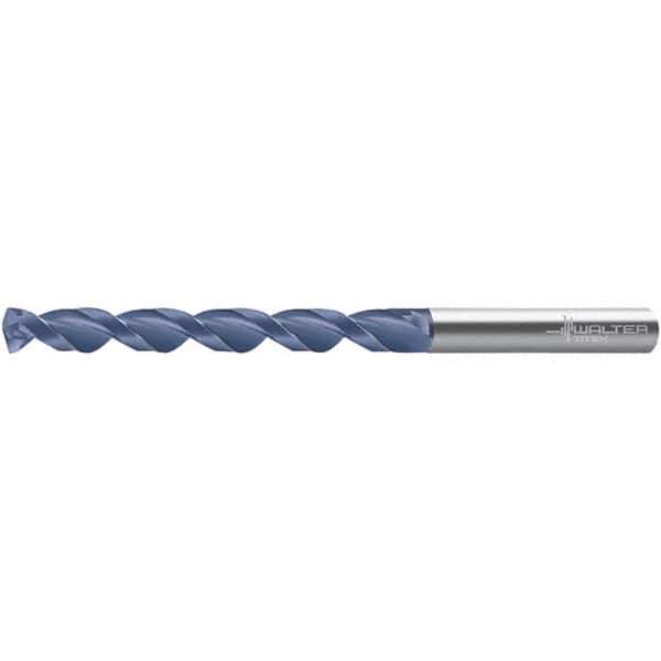 Walter-Titex - 3.3mm 140° Solid Carbide Jobber Drill - TiAlN Finish, Right Hand Cut, 65mm OAL - USA Tool & Supply
