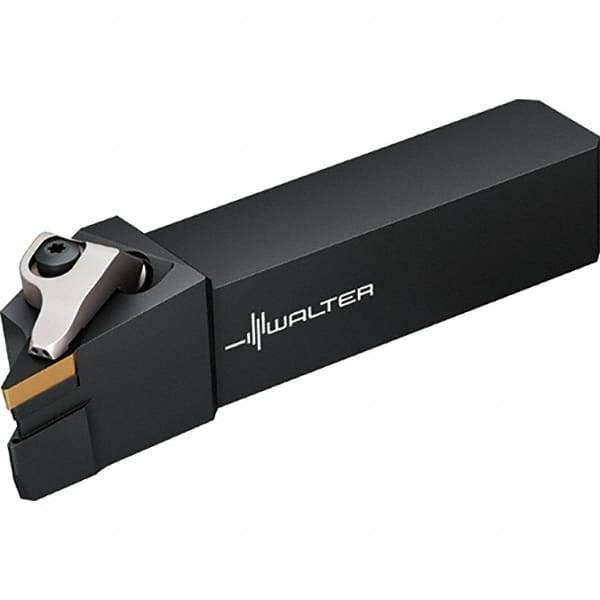 Walter - 93° Lead Angle, 25mm Shank Height x 25mm Shank Width, Indexable Turning Toolholder - 140mm OAL, Series DVJB-ISO-AUSSEN-P - USA Tool & Supply
