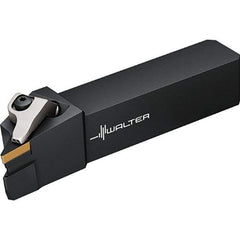 Walter - 93° Lead Angle, 25mm Shank Height x 25mm Shank Width, Indexable Turning Toolholder - 140mm OAL, Series DVJB-ISO-AUSSEN-P - USA Tool & Supply