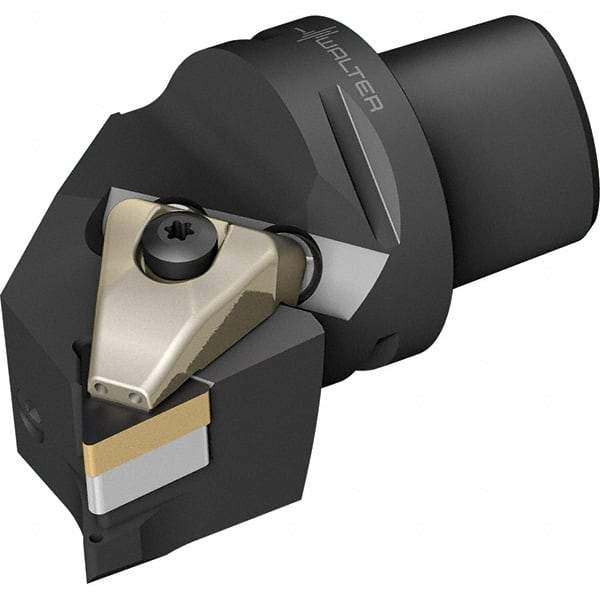 Walter - 91° Lead Angle, Indexable Turning Toolholder - 74mm OAL, Series DTGN-CAPTO-AUSSEN-P - USA Tool & Supply