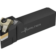 Walter - 93° Lead Angle, 25mm Shank Height x 25mm Shank Width, Indexable Turning Toolholder - 140mm OAL, Series DDJN-ISO-AUSSEN-P - USA Tool & Supply