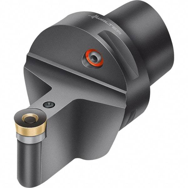 Walter - 0° Lead Angle, Indexable Turning Toolholder - 103mm OAL, Series PRDC-CAPTO-AUSSEN - USA Tool & Supply