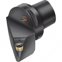 Walter - 0° Lead Angle, Indexable Turning Toolholder - 128mm OAL, Series PRSC-CAPTO-AUSSEN - USA Tool & Supply