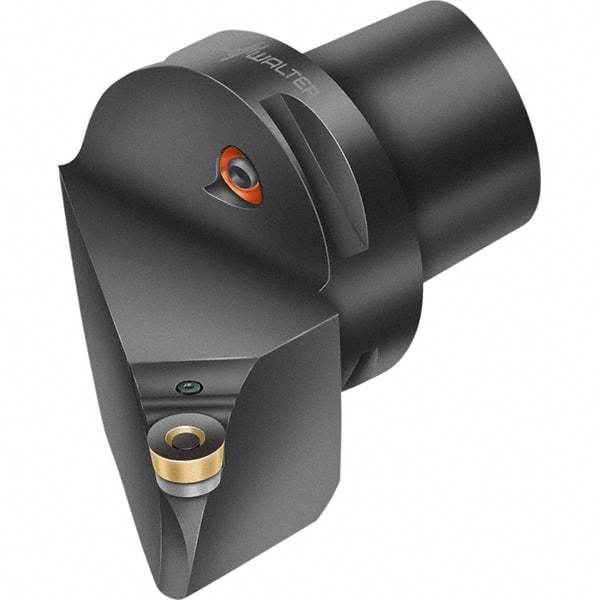 Walter - 0° Lead Angle, Indexable Turning Toolholder - 128mm OAL, Series PRSC-CAPTO-AUSSEN - USA Tool & Supply