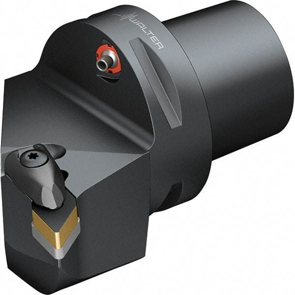Walter - 138° Lead Angle, Indexable Turning Toolholder - 103mm OAL, Series DDUN-CAPTO-AUSSEN - USA Tool & Supply