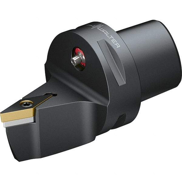 Walter - 72.5° Lead Angle, Indexable Turning Toolholder - 103mm OAL, Series SVVB-CAPTO-AUSSEN - USA Tool & Supply