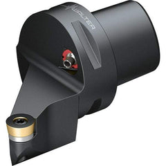 Walter - 0° Lead Angle, Indexable Turning Toolholder - 90mm OAL, Series SRSC-CAPTO-AUSSEN - USA Tool & Supply
