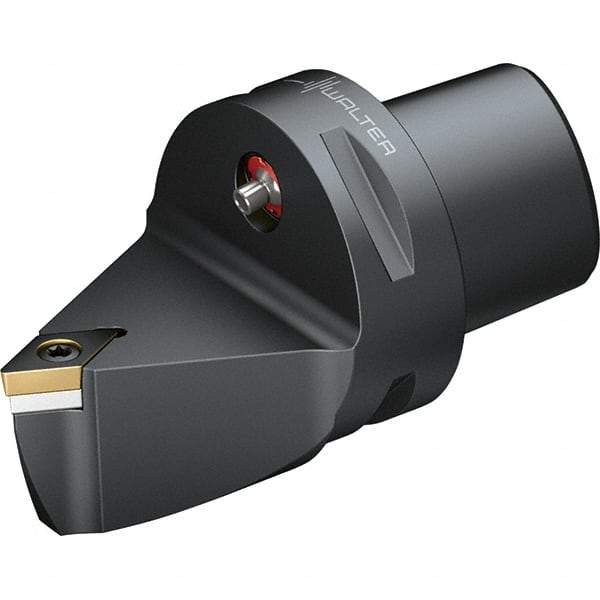Walter - 62.5° Lead Angle, Indexable Turning Toolholder - 59mm OAL, Series SDNC-CAPTO-AUSSEN-NEUTRAL - USA Tool & Supply