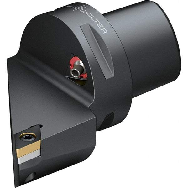 Walter - 93° Lead Angle, Indexable Turning Toolholder - 74mm OAL, Series SDJC-CAPTO-AUSSEN - USA Tool & Supply