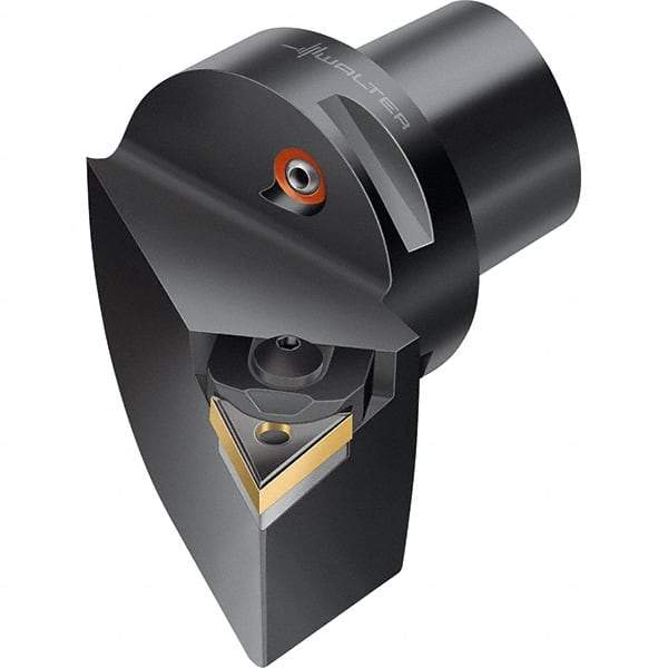 Walter - 93° Lead Angle, Indexable Turning Toolholder - 74mm OAL, Series MTJN-CAPTO-AUSSEN - USA Tool & Supply